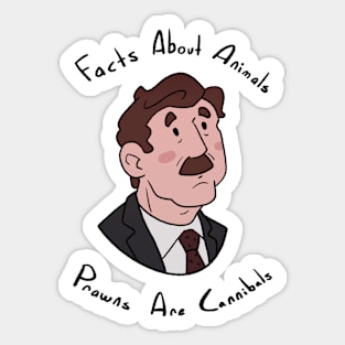 Mike Wozniak Facts - Taskmaster Sticker